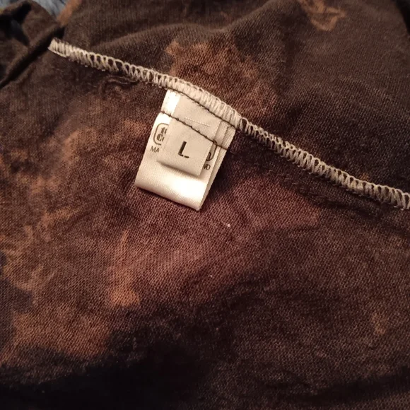 Black Tie-Dye ~ Crossbody Hobo Sling Bag - Picture 7 of 9